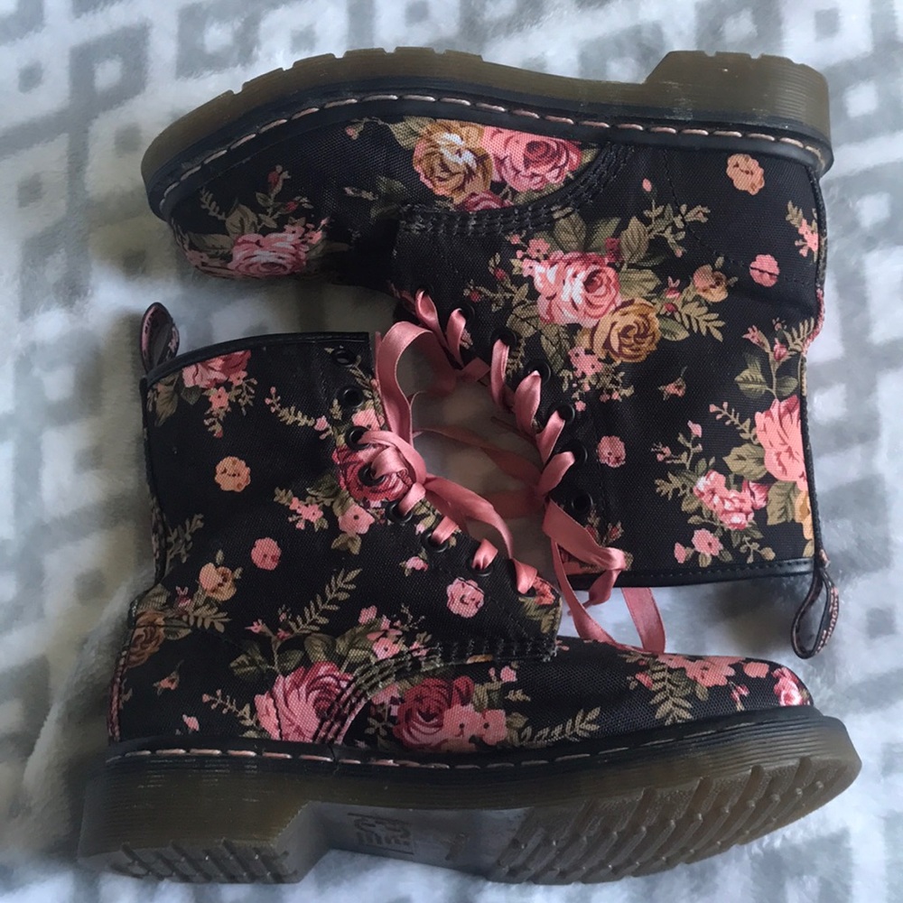 Floral Doc Martens